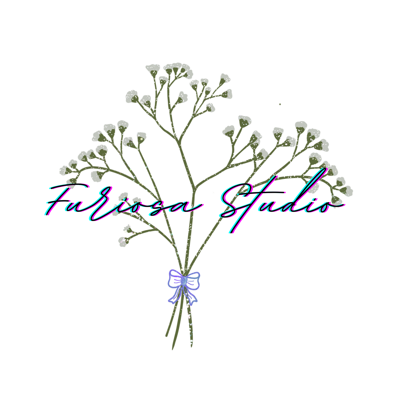 Babies Breath Bouquet - UV Transfer Sticker